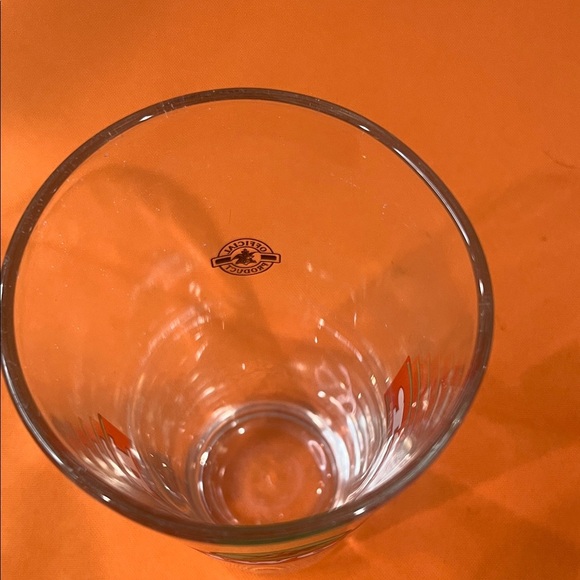 ⚡️⚡️⚡️Budweiser Pint Glass with Red and Green Emblem 1 glass in excellent cond - Picture 3 of 8